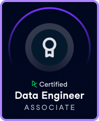 Data Engineer associate badge - Datacamp